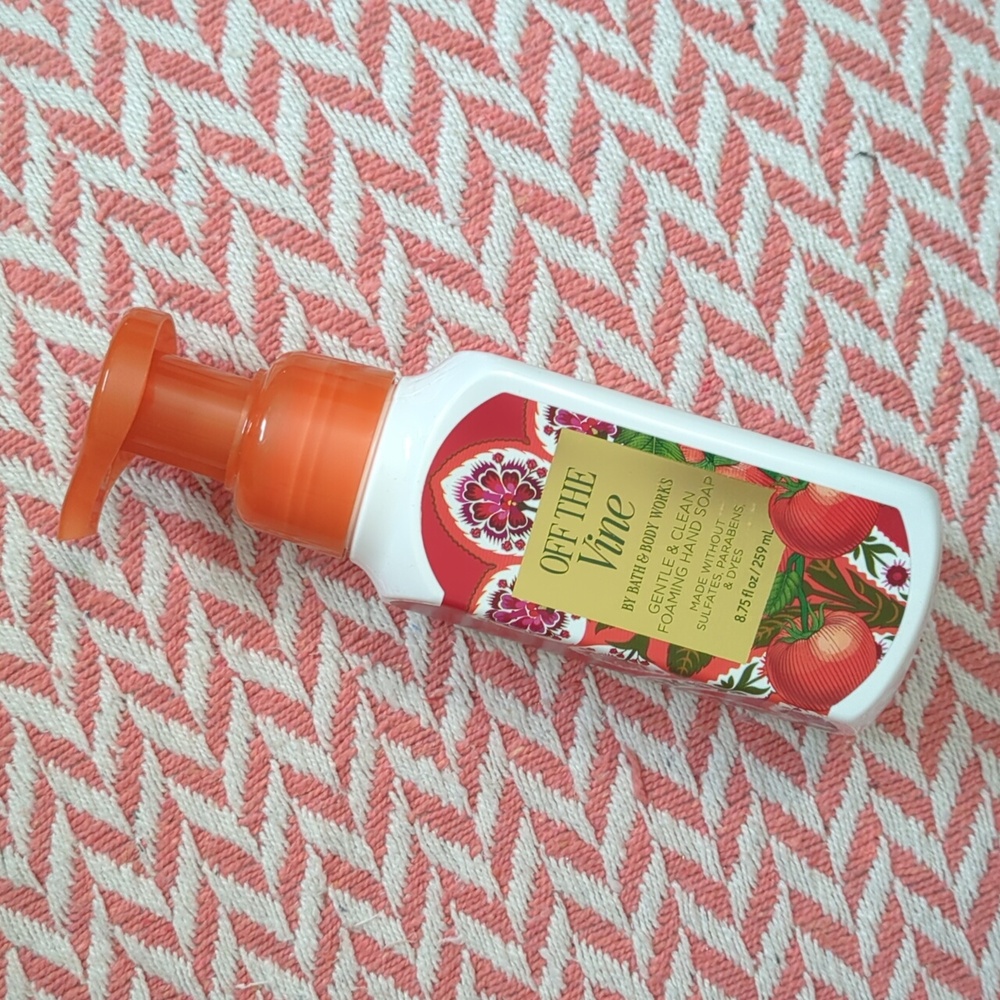 BBW Bath and Body Works Gentle Foaming Hand Soap NWT 🍅 Off The Vine Tomato